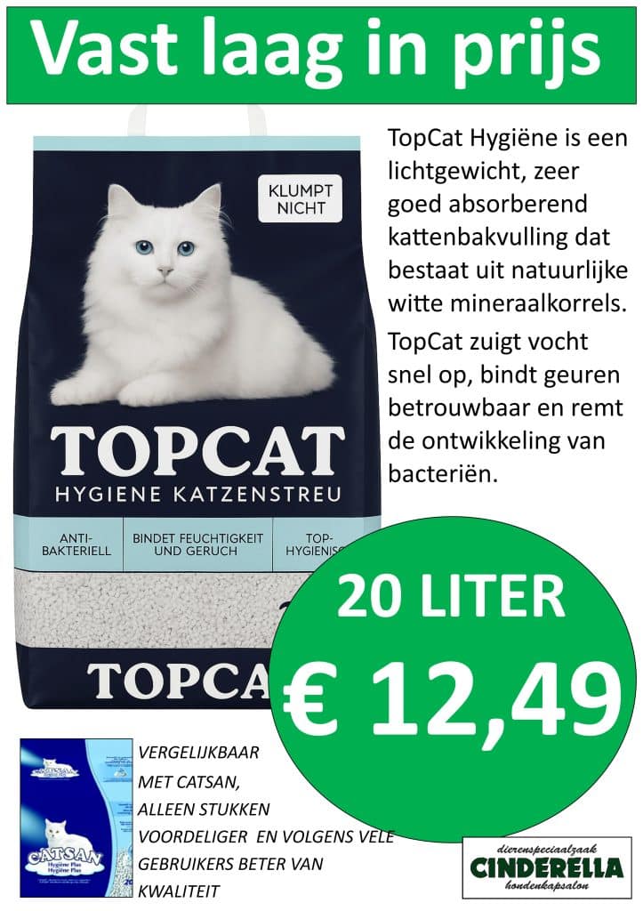 TopCat kattenbakvulling